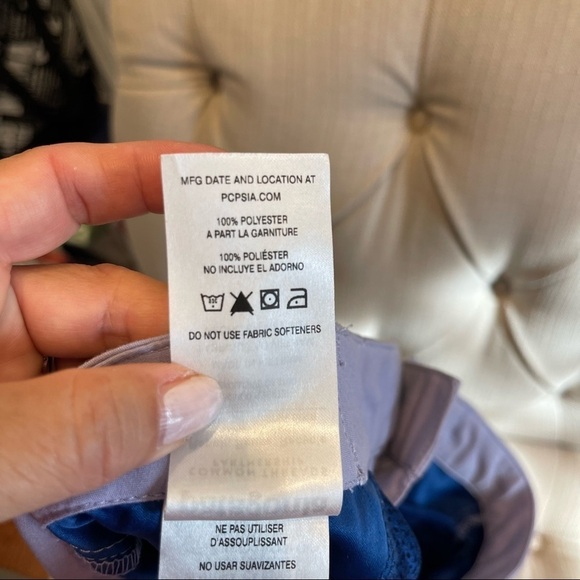 AR: NWT Patagonia Girls' Forries Shorey Board Shorts Lavender Sz 14 - Picture 6 of 10